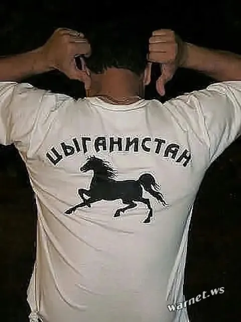 Цыганистка с конём