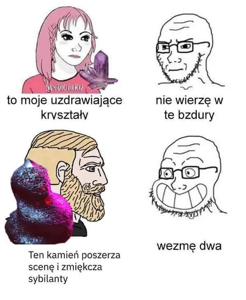 Uzdrawiające kryształy i sybilanty