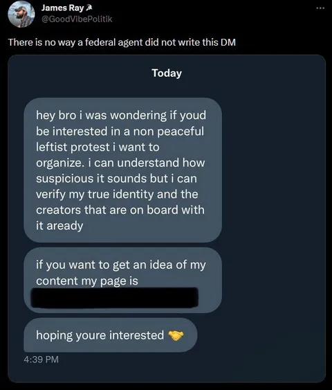 Federal Agent Wrote This DM