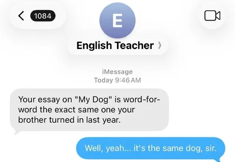 Same Dog Essay Excuse