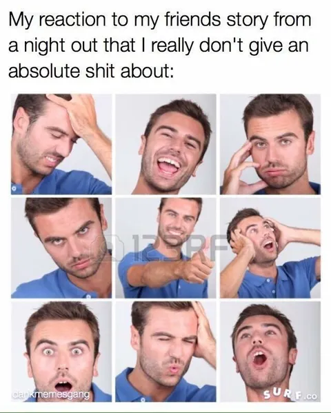 My Reaction to Friends’ Stories