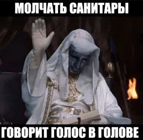 Молчать, санитары