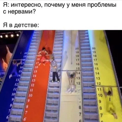 Проблемы с нервами с детства