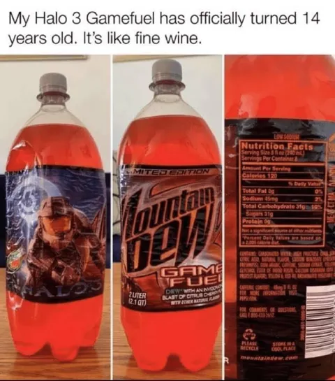 My Halo 3 Gamefuel Turned 14