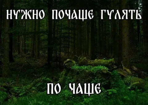 Нужно почаще гулять