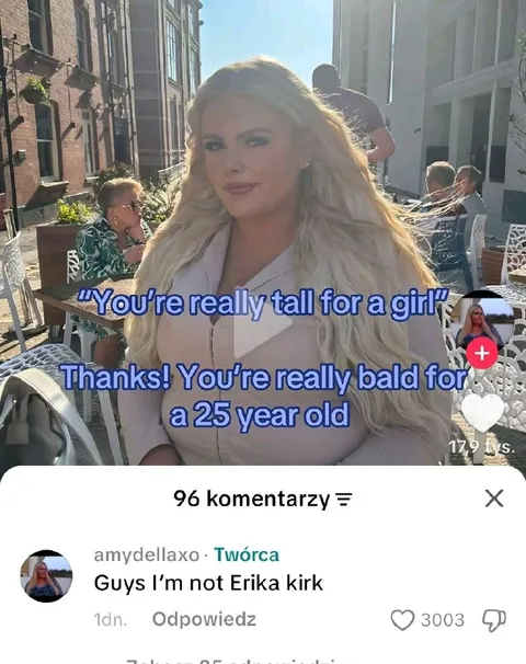 Tall Girl Bald Guy Comeback