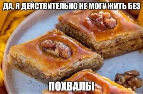 Не могу жить без похвалы