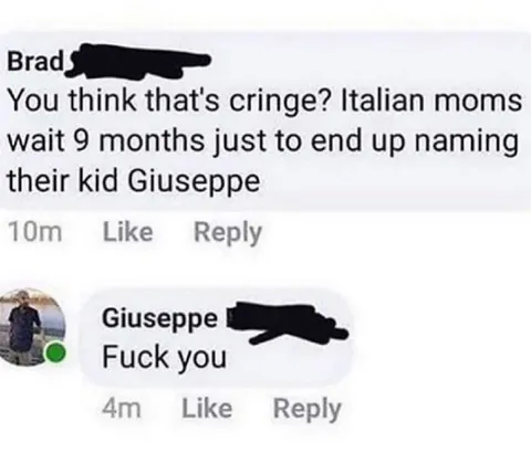 Italian Moms Name Their Kids Giuseppe