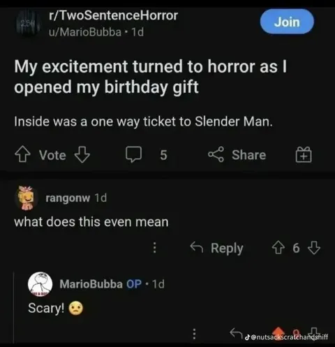 One-Way Ticket to Slender Man