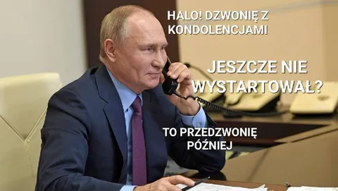Putin dzwoni z kondolencjami