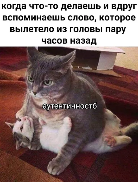 Когда вспомнил слово спустя часы