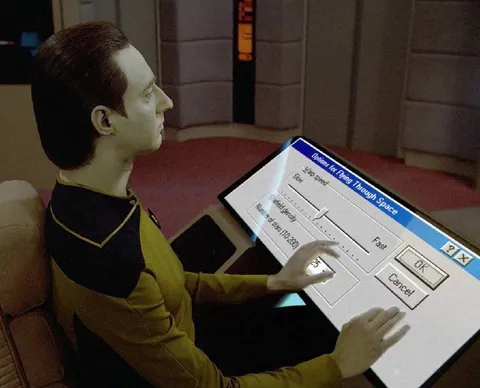 Data Configures a Space Trip