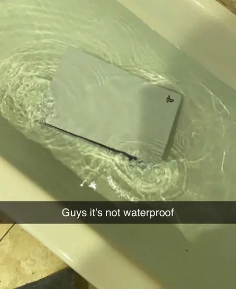 Guys It’s Not Waterproof