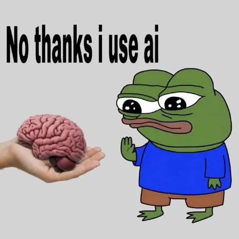 No thanks I use AI