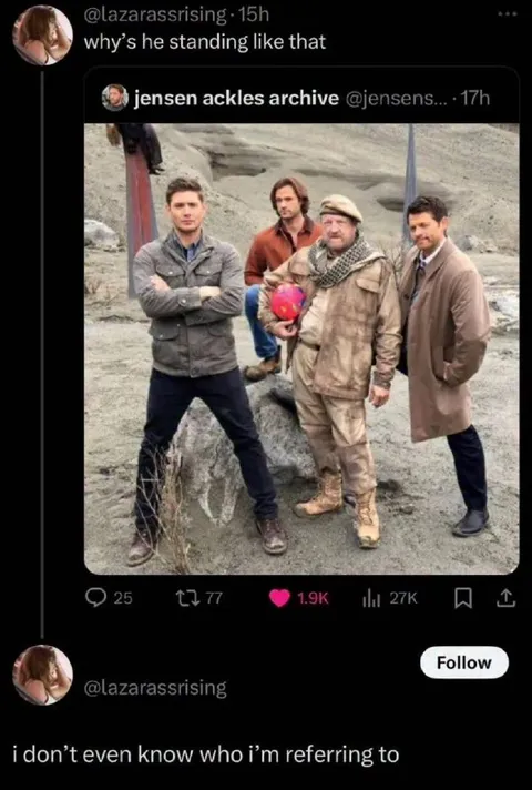 Why Is He Standing Like That
