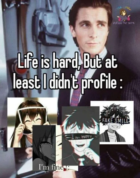 At Least I Didn’t Profile