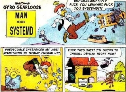 Man Versus Systemd