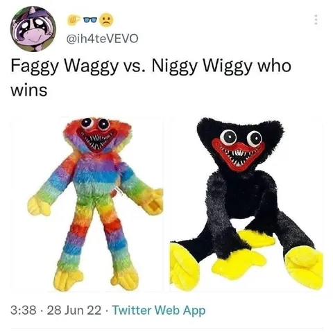 Faggy Waggy vs Niggy Wiggy