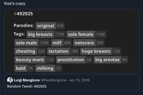 Random Tweet 492925 Tags