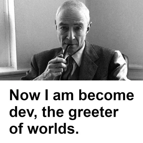 Oppenheimer Becomes a Dev