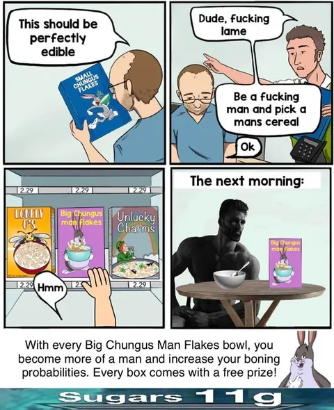 Big Chungus Man Flakes