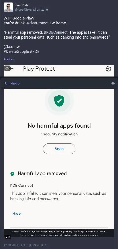 Google Play Protect Gets Drunk