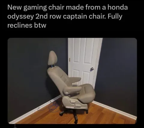 Honda Odyssey Gaming Chair