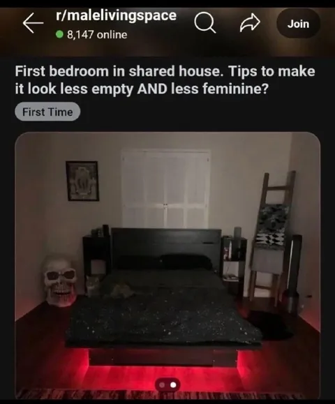 First Bedroom in Shared House
