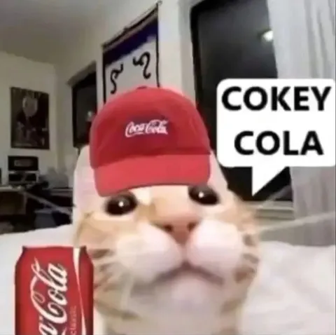 Cokey Cola Cat