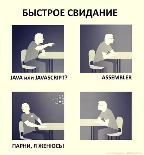 Быстрое свидание программистов