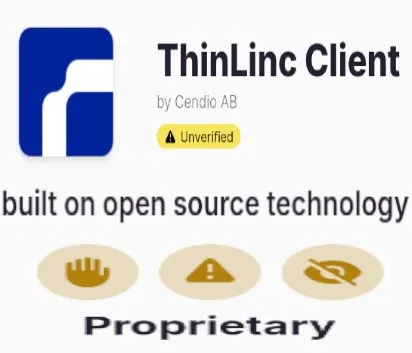 ThinLinc Proprietary Open Source Meme
