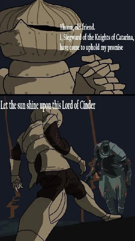 Siegward Keeps His Promise