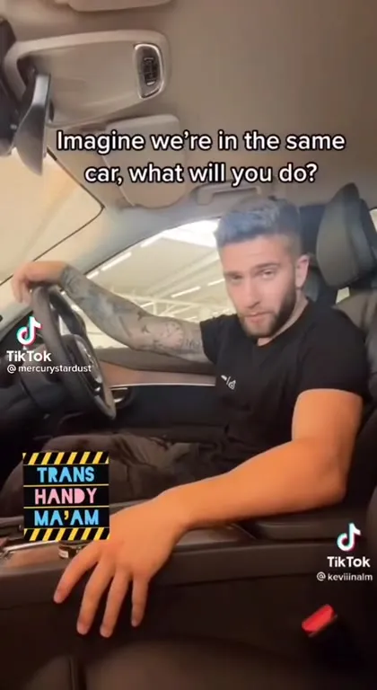 Trans Handy Ma’am Car Reaction