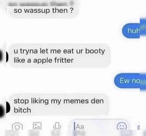 Apple Fritter Booty Texting