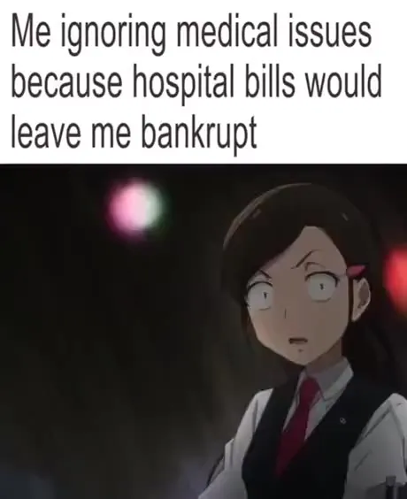 Ignoring Medical Issues to Avoid Bankruptcy