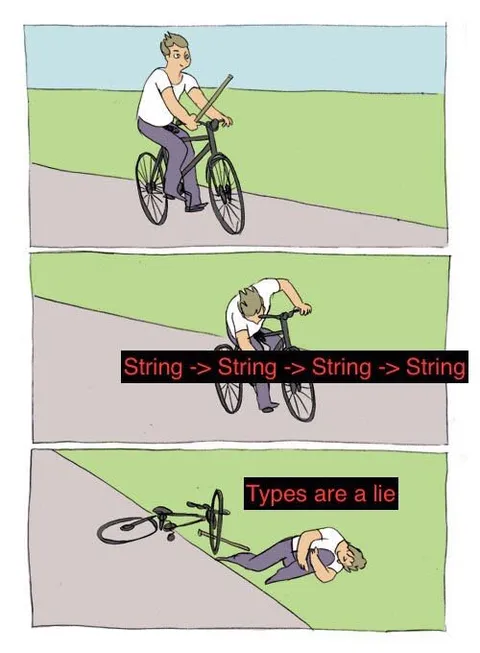 Types Are a Lie