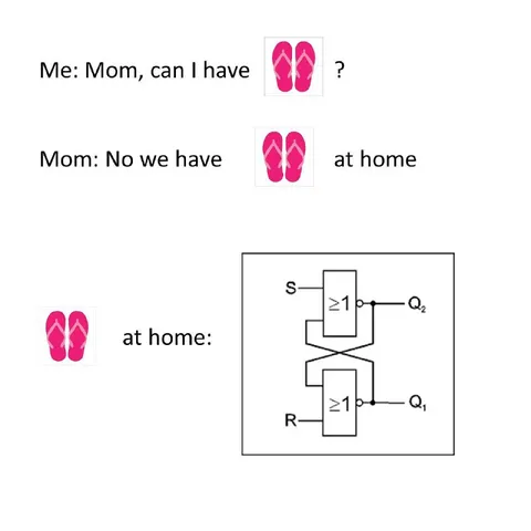 Mom Says We Have Flip-Flops at Home