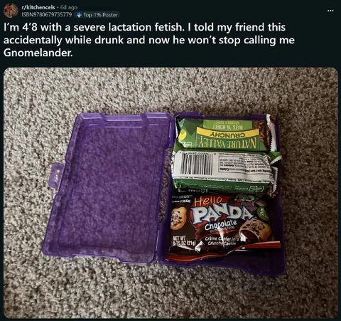 Gnomelander Candy Container Joke