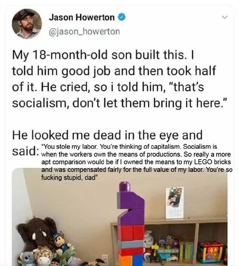 Toddler Explains Socialism