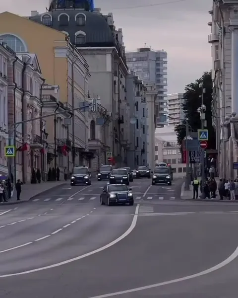 Когда приехал весь кортеж