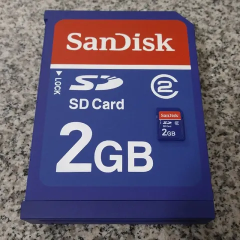 Tiny 2GB SD Card Package