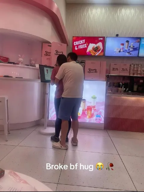 Broke Boyfriend Hug