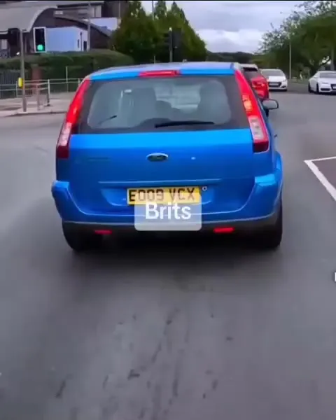 Brits Apologize After Hitting a Car