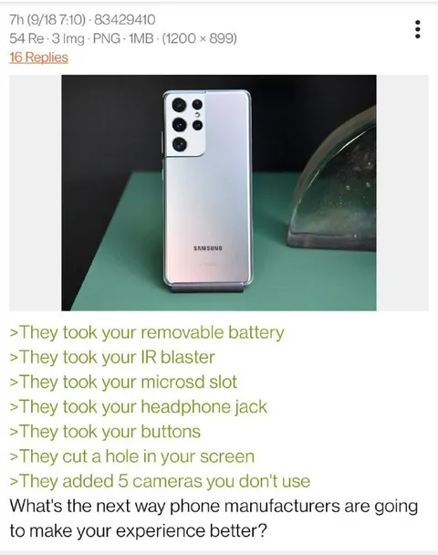 What Will Phone Makers Remove Next