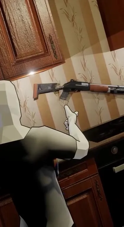 Fake Laugh Gets a Shotgun