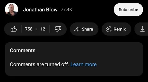 Comments Are Turned Off