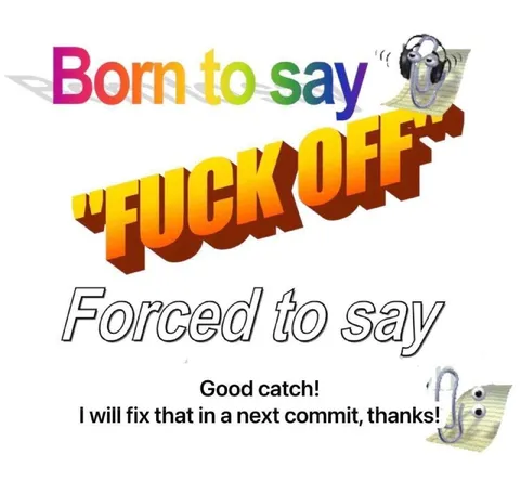 Born to Say Fuck Off