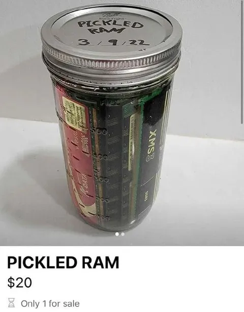 Pickled RAM for Sale