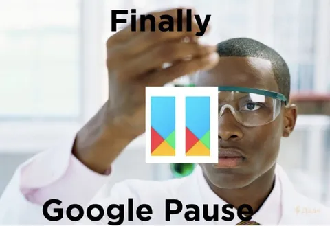 Finally Google Pause