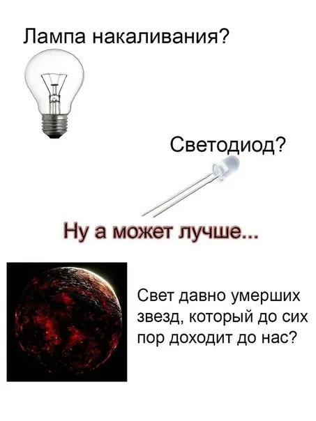 Свет давно умерших звёзд